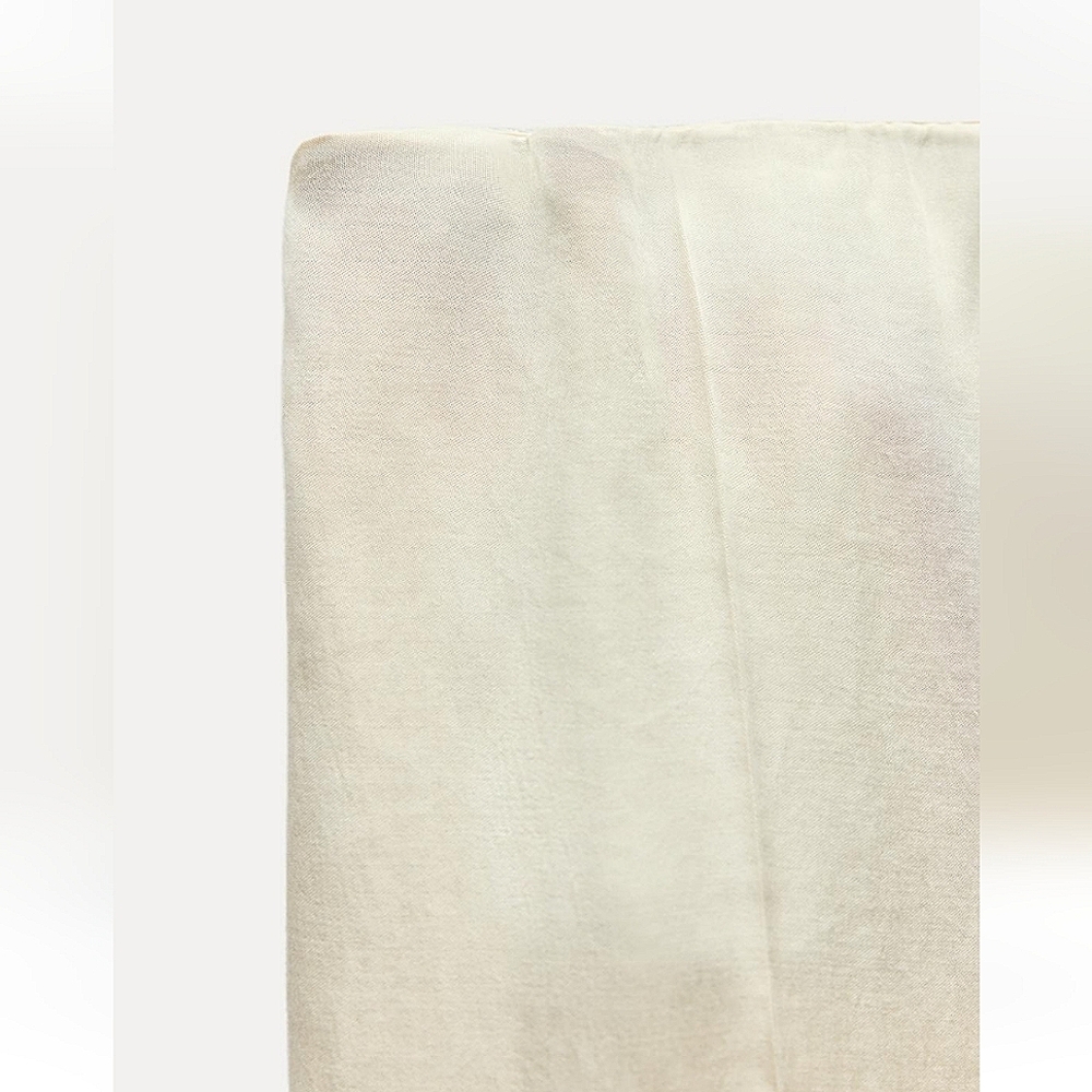 ZARA ZW COLLECTION ECRU STRAPLESS JUMPSUIT 🤩🤩🤩 - Picture 5 of 8